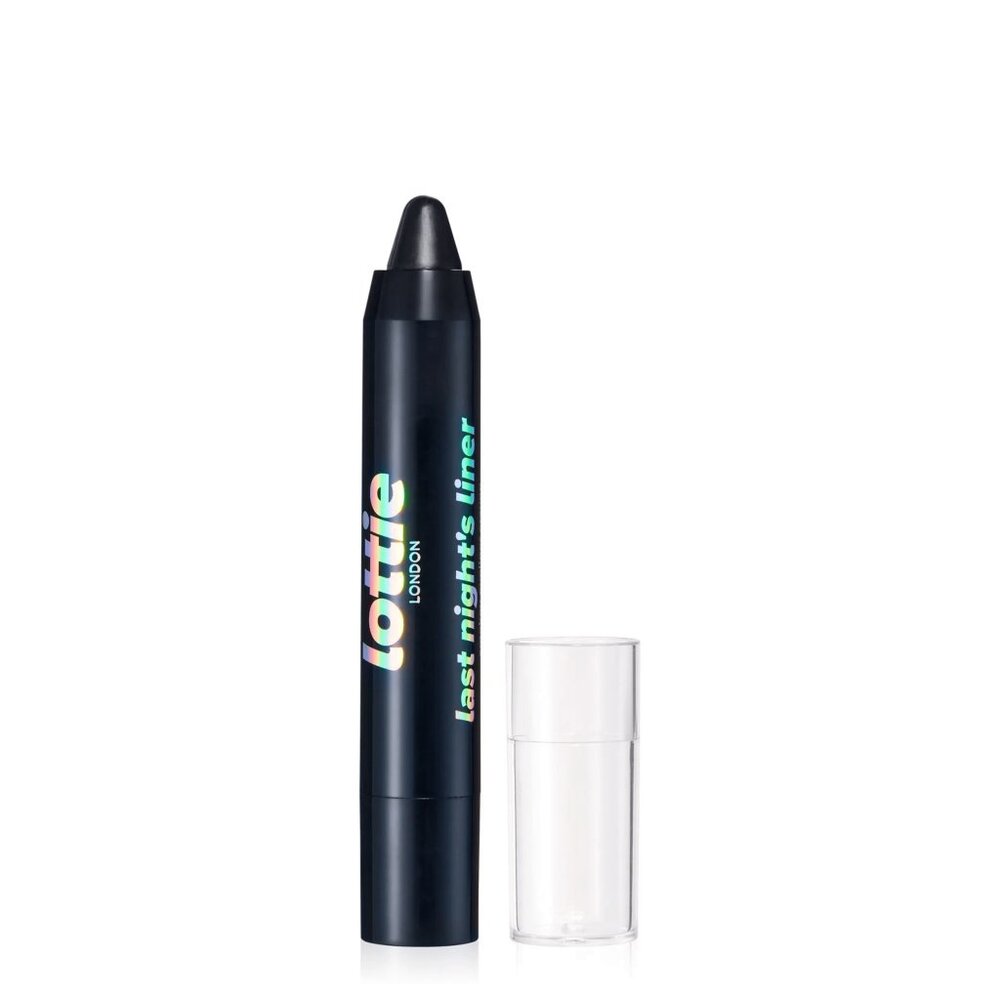 Lottie London Last Night’s Liner Ultimate Black, Smokey Eyeliner Thick Point Cra